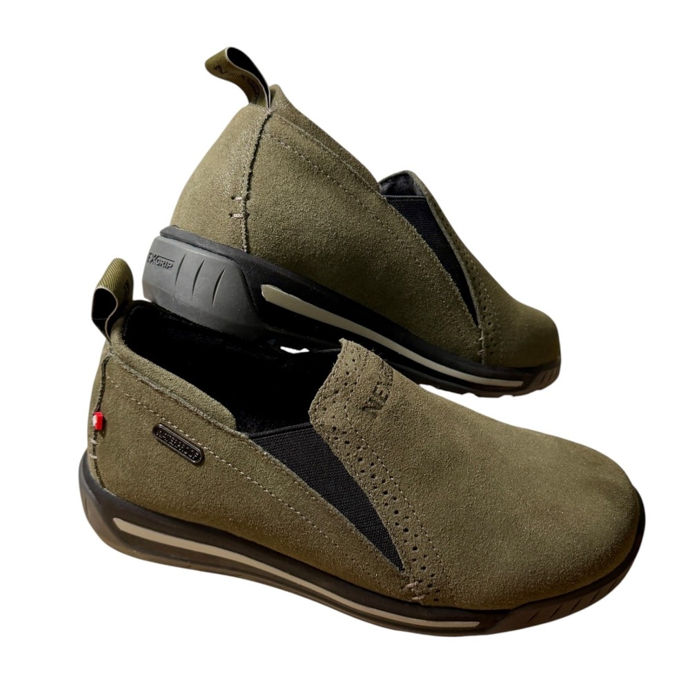 Nexgrip Ice Jenny 2.0 Slip On‎ Loafer Boots Waterproof Winter Green 7 Women's